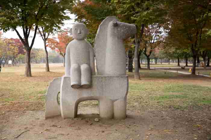 바람 속 산책